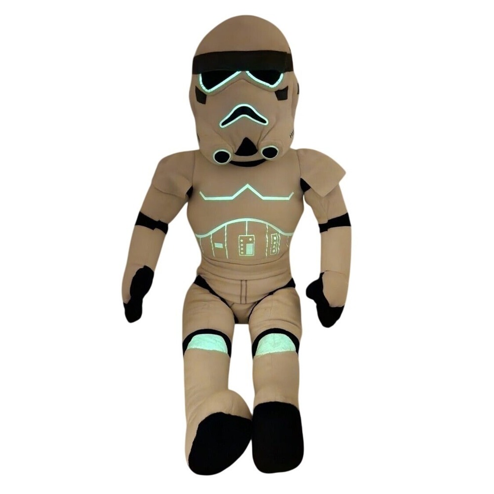 Star Wars Storm Trooper 28"  **Glow In The Dark** Plush Doll Pillow Buddy‎